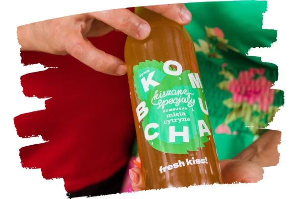 Kombucha mięta cytryna