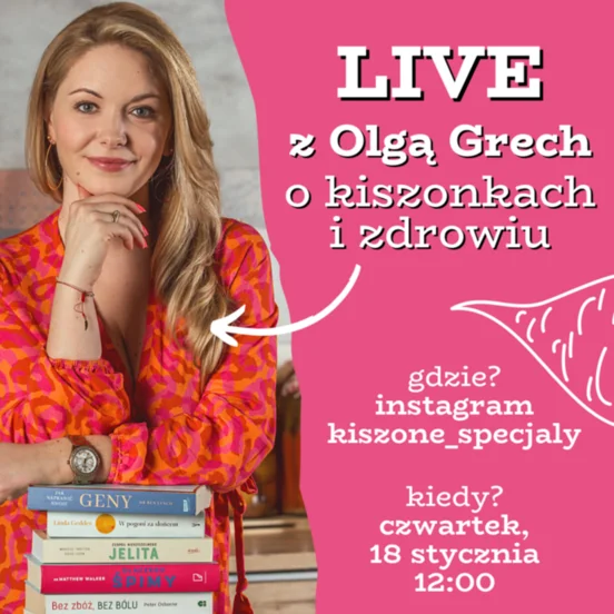 Spotkanie LIVE z dietetykiem! Tematy: kiszonki, właściwości, wpływ na zdrowie, jak pić zakwas