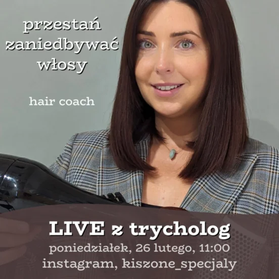 Spotkanie LIVE z trycholog! Tematy: wypadanie włosów, kiszonki i zakwas z buraka a włosy
