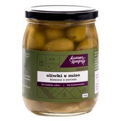 Kiszone oliwki z pastą Miso 520g