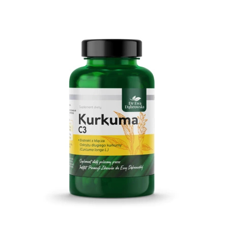 Kurkuma C3 Dr Ewa Dąbrowska (60 kps.)