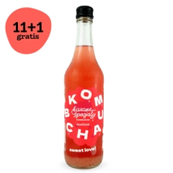 Kombucha malina 500ml 11 sztuk + 1 GRATIS