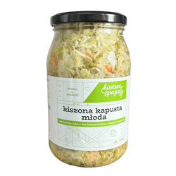 Młoda kapusta kiszona 800g