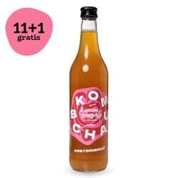 Kombucha róża 500ml 11 sztuk + 1 GRATIS