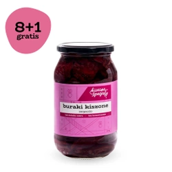 Carpaccio z buraków kiszonych 900g 8 sztuk + 1 GRATIS