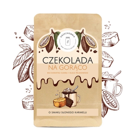  Czekolada do picia o smaku słonego karmelu 180g