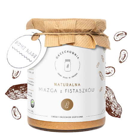 Miazga fistaszkowa 500g Orzechownia