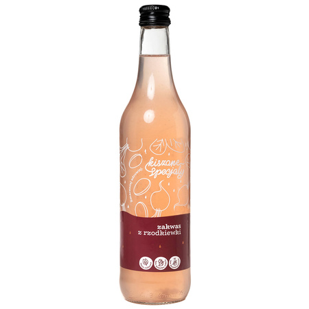 Zakwas z rzodkiewki 500ml - wersja limitowana