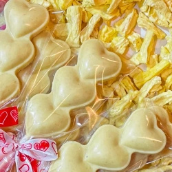 Lizak z białej czekolady 21g