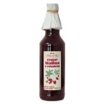 Syrop malinowy z miodem 500ml