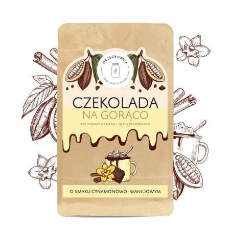 Czekolada do picia o smaku cynamonowo-waniliowym 180g