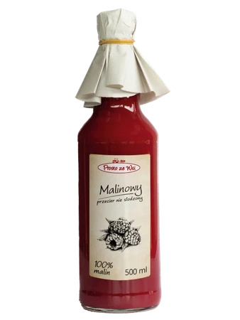 Mus malinowy bez cukru 500 ml