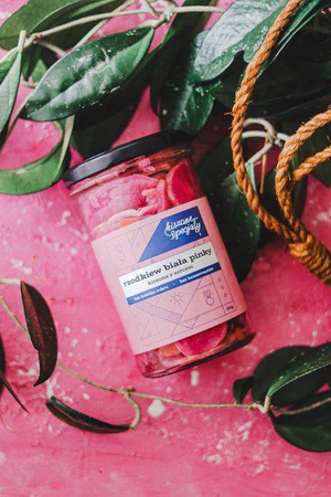 Kiszona biała rzodkiew pinky 550g