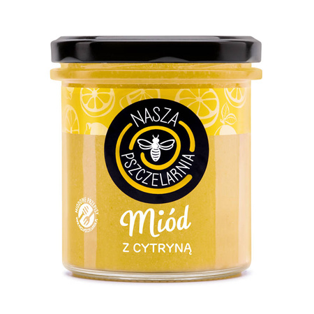 Miód z cytryną 420g