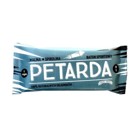 Baton Petarda z maliną i spiruliną 70g