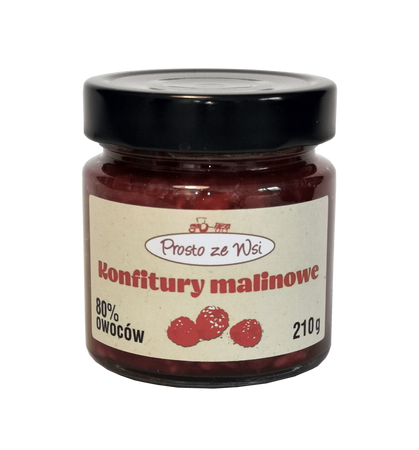 Konfitura z malin 210g