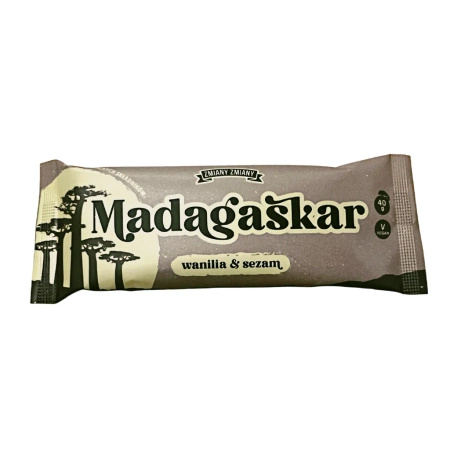 Baton waniliowo-sezamowy Madagaskar 40g