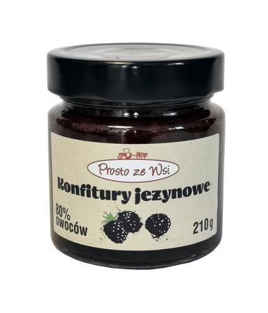 Konfitura z jeżyn 210g