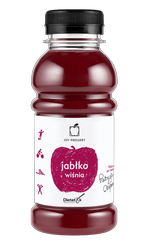 Sok 100% jabłko-wiśnia na regenerację 250ml