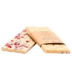 Czekolada biała z granatem i bławatkiem 70g