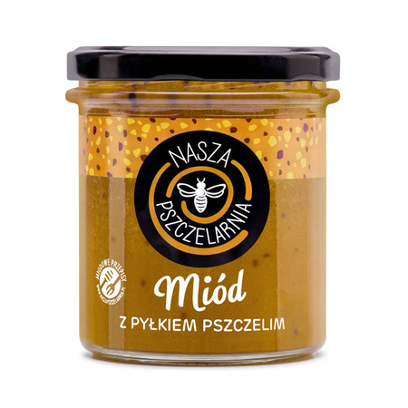 Miód z pyłkiem pszczelim 420g