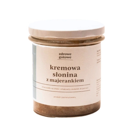 Słonina z majerankiem i czosnkiem 250g