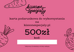 Karta podarunkowa 500zł