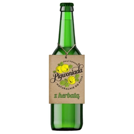 Pigwoniada z zieloną herbatą BIO 320ml