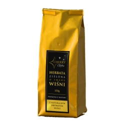 Zielona herbata o smaku wiśni 150 g