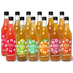 Zestaw MIX kombucha 11 + 1 GRATIS