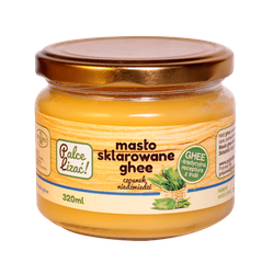 Masło sklarowane Ghee czosnek niedźwiedzi 320ml