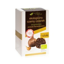 Czarny czosnek ekologiczny główka