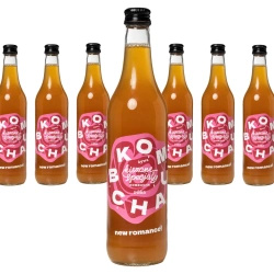 Kombucha róża 500ml 11 sztuk + 1 GRATIS