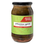 Pikantne ogórki kiszone z chili 810g