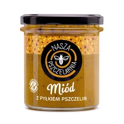 Miód z pyłkiem pszczelim 420g