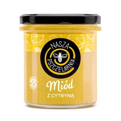 Miód z cytryną 420g
