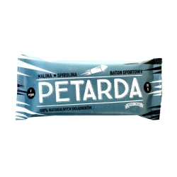 Baton Petarda z maliną i spiruliną 70g