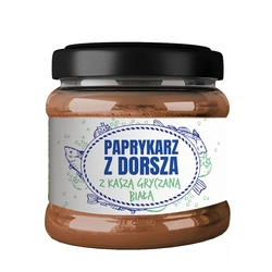 Paprykarz z dorsza z kaszą gryczaną 155g