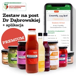 Zestaw na post Dr Dąbrowskiej Premium + dostęp do aplikacji