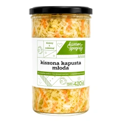 Młoda kapusta kiszona 420g