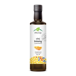 Olej lniany z pomarańczą 250 ml