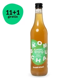 Kombucha mięta i cytryna 500ml 11 sztuk + 1 GRATIS